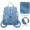 Leather Backpack Purse for Women Vintage Fashion Travel Backpack Shoulder Bag