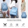 Leather Backpack Purse for Women Vintage Fashion Travel Backpack Shoulder Bag
