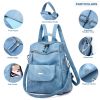 Leather Backpack Purse for Women Vintage Fashion Travel Backpack Shoulder Bag